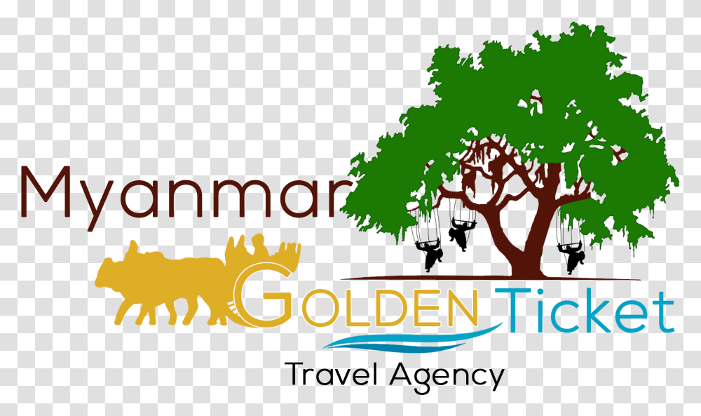 Best Local Travel Agency In Yangon Silhouette Of Live Oak Tree, Plant Transparent Png