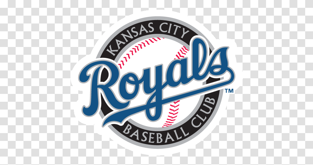 Best Logos In Major League Baseball Kansas City Royals Logo, Label, Text, Symbol, Trademark Transparent Png