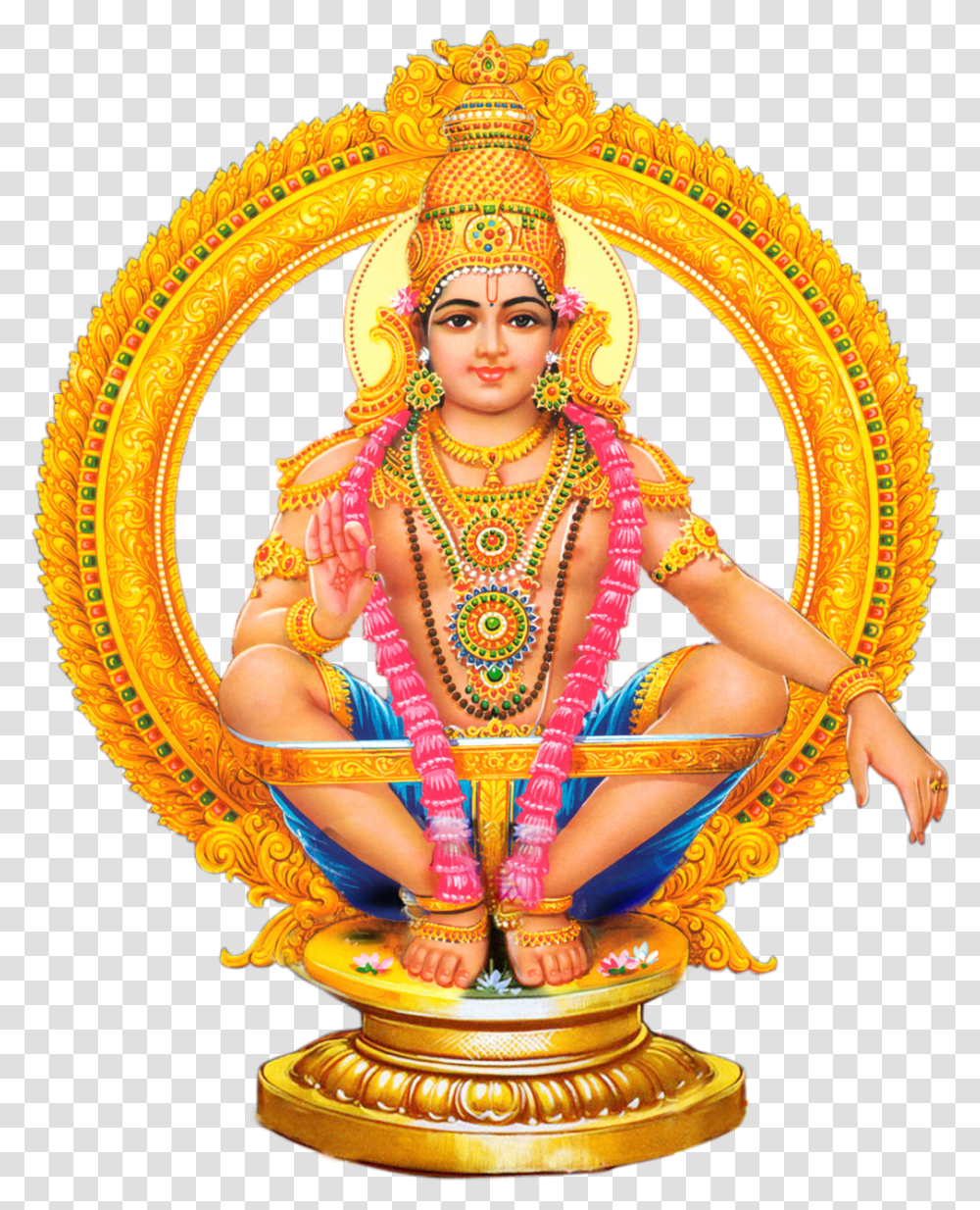 Best Lord Ayyappa Images In 2014 Ayyappa Swamy Images, Person, Human, Crowd, Festival Transparent Png