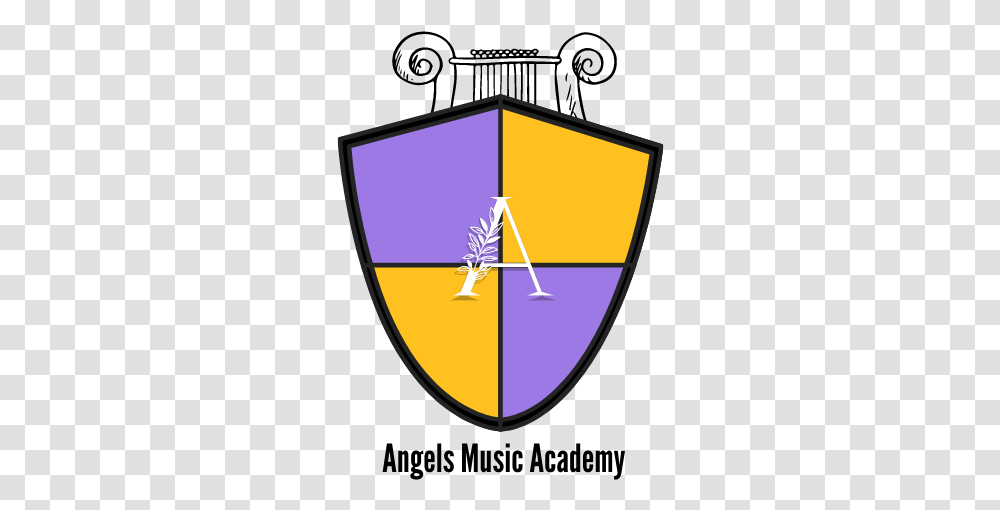 Best Music School In India Angel's Music Academy Angel's Vertical, Shield, Armor Transparent Png