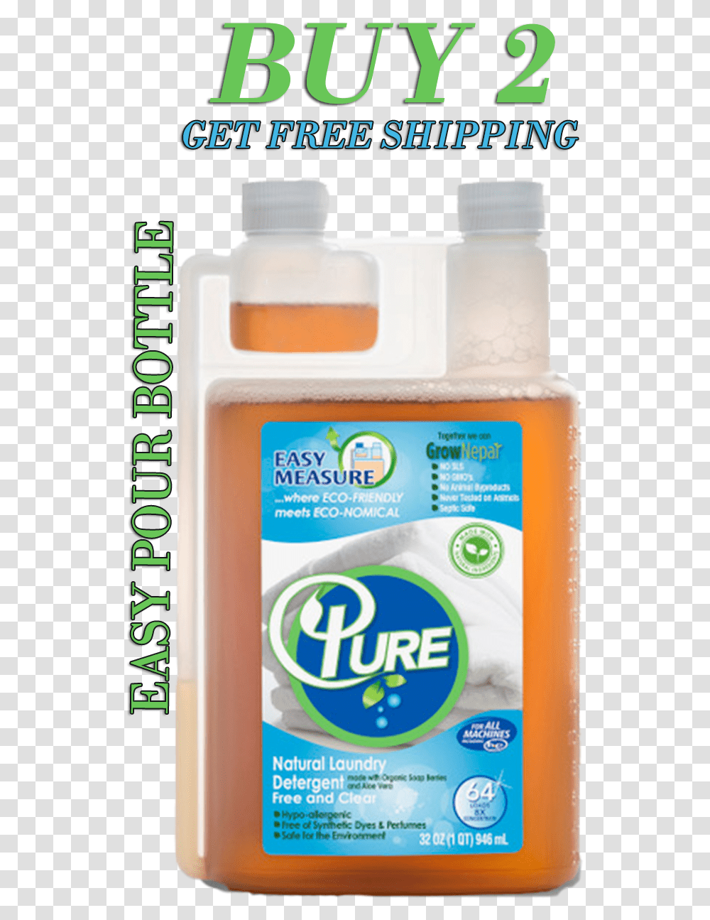 Best Natural Laundry Detergent Plastic Bottle, Beverage, Pillow, Cushion, Plant Transparent Png
