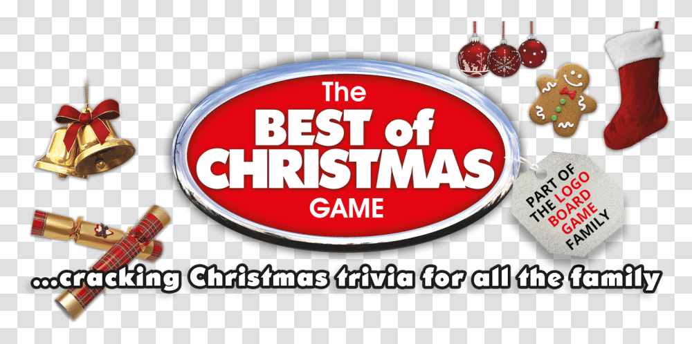 Best Of Christmas Logo Board Game, Label, Text, Word, Symbol Transparent Png