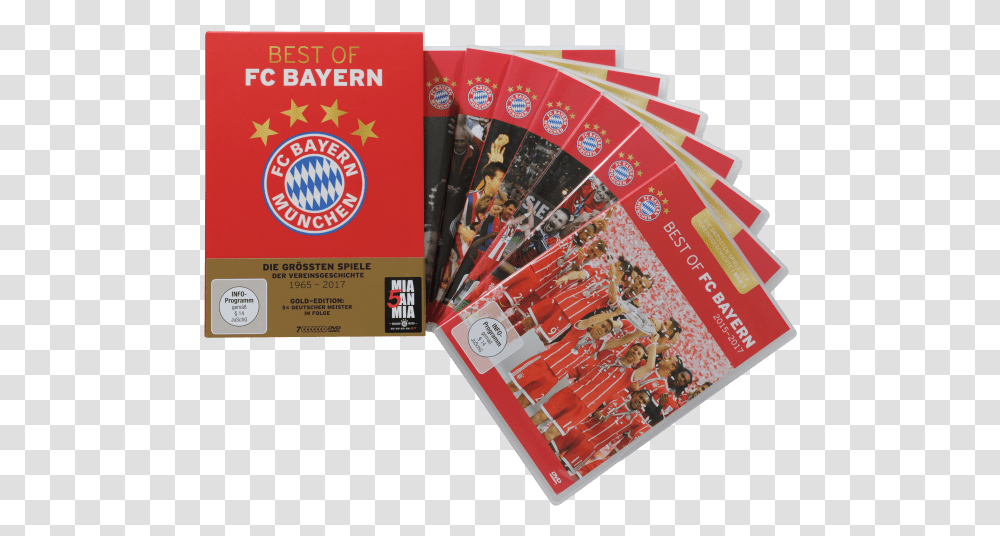 Best Of Fc Bayern Fc Bayern Dvd, Game, Flyer, Poster, Paper Transparent Png
