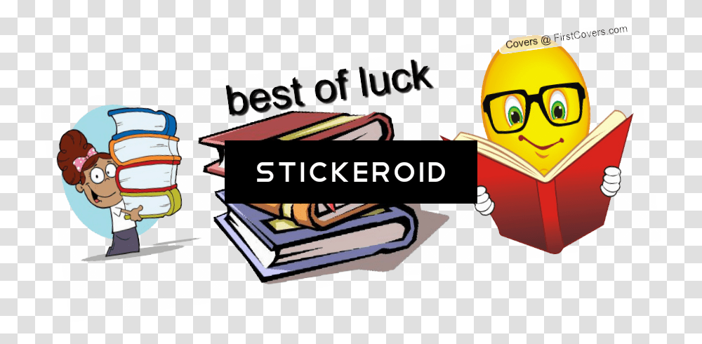 Best Of Luck Good Luck Final Exams Clipart, Book, Helmet Transparent Png