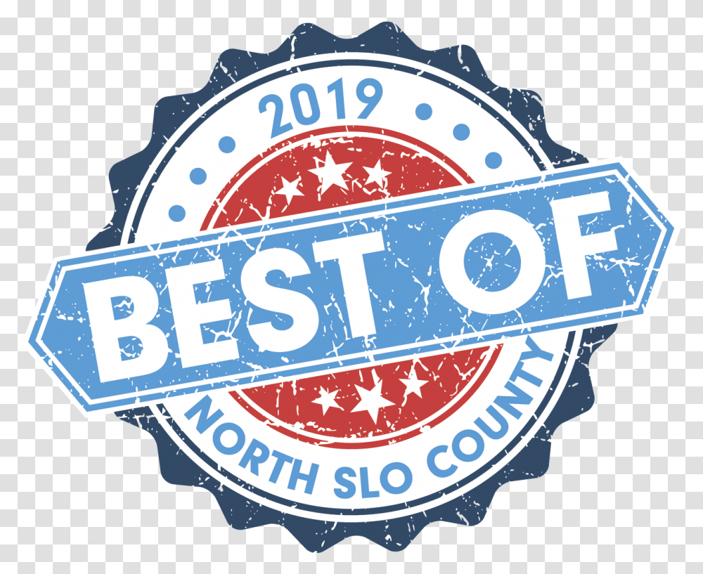 Best Of North Slo County 2020 • Atascadero News Classified Stamp, Logo, Symbol, Trademark, Badge Transparent Png