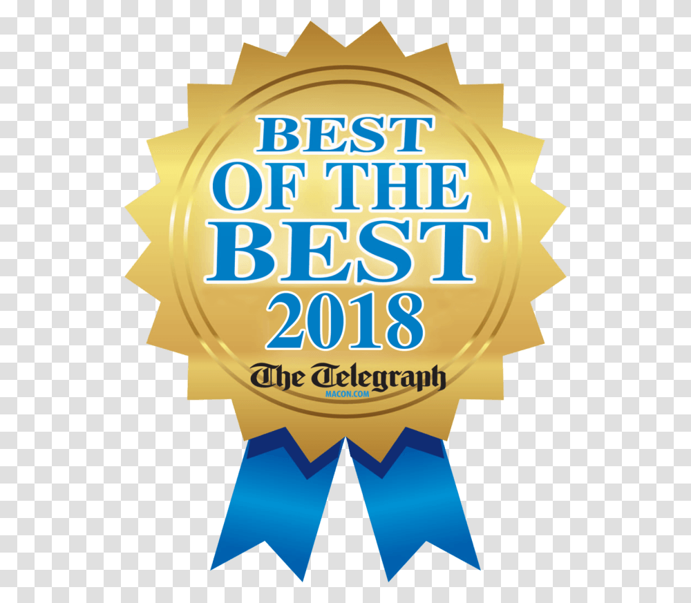 Best Of The Best 2018 Macon, Logo, Badge Transparent Png