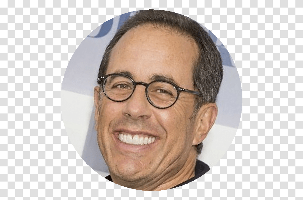 Best Photos Jerry Seinfeld More And Most Hair Loss, Head, Face, Person, Smile Transparent Png