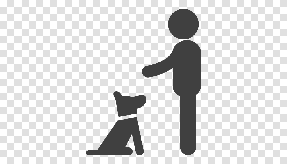 Best Puppy Trainer In Weehawken Nj Training Hudson Stick Figure Dog Sitting, Silhouette, Hand, Stencil, Kneeling Transparent Png