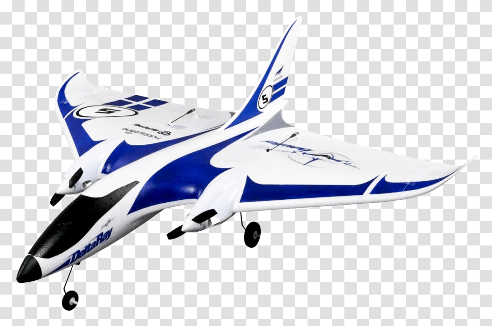 Best Rc Planes For Christmas Hobbyzone Delta Ray Firebird Delta Ray One, Aircraft, Vehicle, Transportation, Airplane Transparent Png