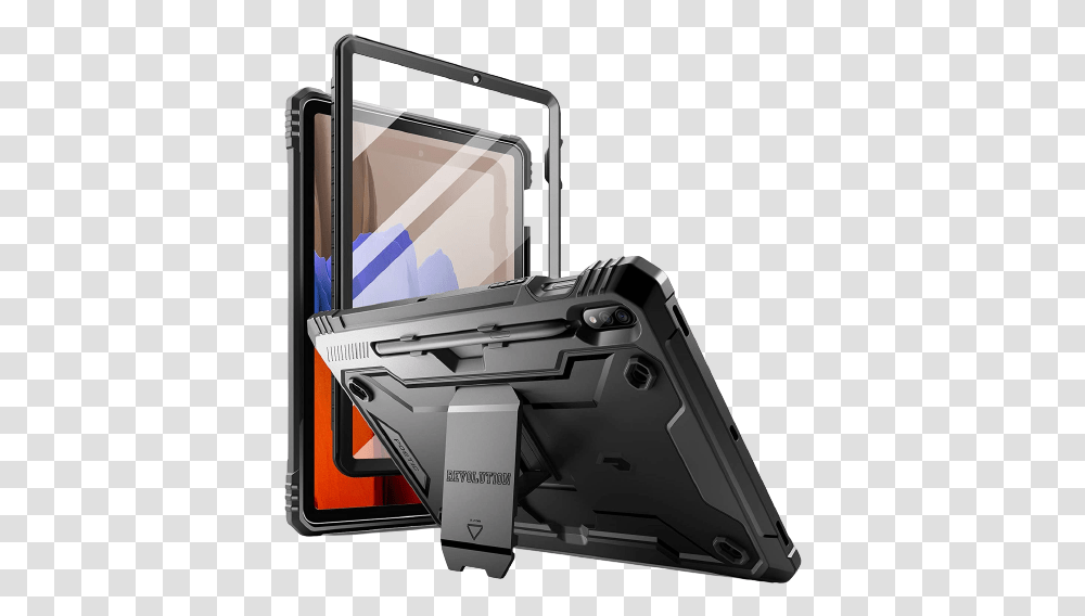 Best Samsung Galaxy Tab S7 Cases 2021 Android Central Galaxy Tablet S7 Rugged Case, Electronics, Machine, Tape Player, Bag Transparent Png