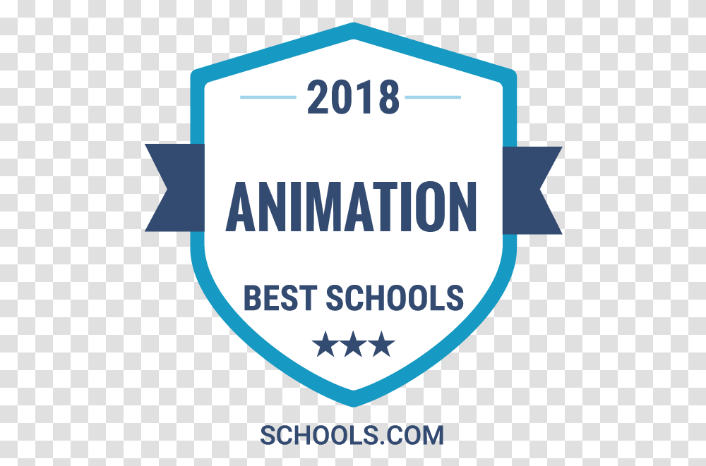 Best Schools For An Animation Degree 2018 19 Vertical, Text, Logo, Symbol, Label Transparent Png