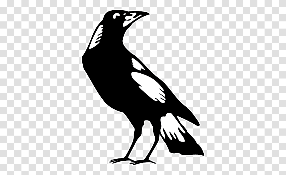 Best Sellers Logo Icon Collingwood Logo Clipart Full Collingwood Football Club, Animal, Bird, Magpie, Stencil Transparent Png