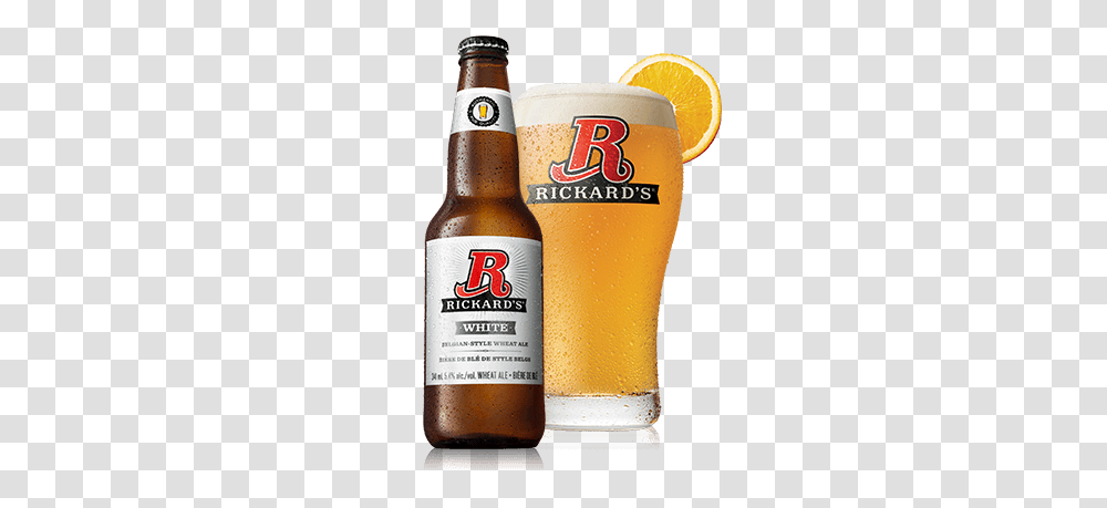 Best Served With An Orange Slice This Belgian Style Wheat Ale Is, Beer, Alcohol, Beverage, Drink Transparent Png