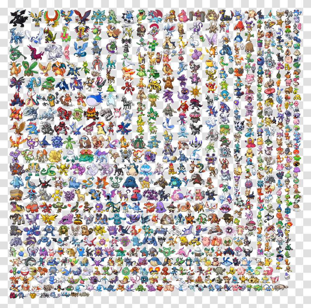 Best Sprite Generator Pixel Pokemon Sprite Sheet, Art, Sphere, Pattern, Doodle Transparent Png