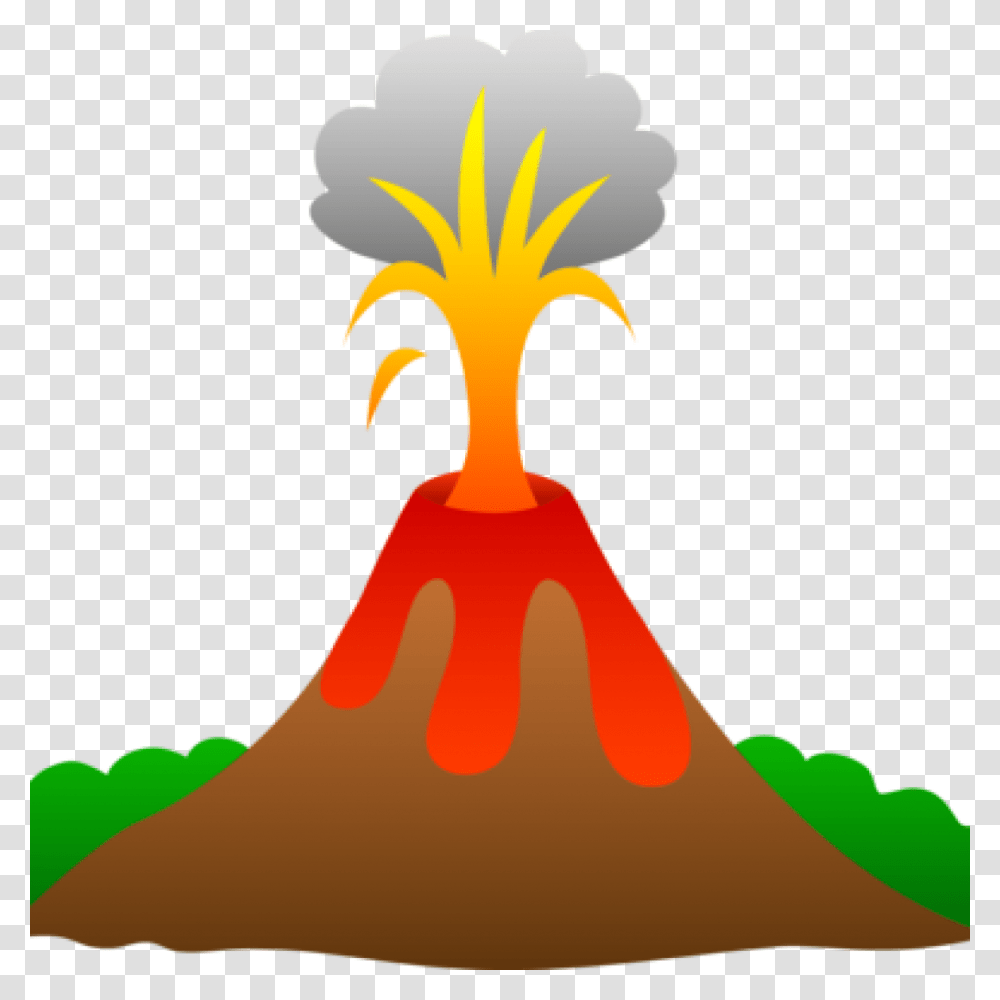 Best Turkey Clipart Of A Volcano, Mountain, Outdoors, Nature, Eruption Transparent Png