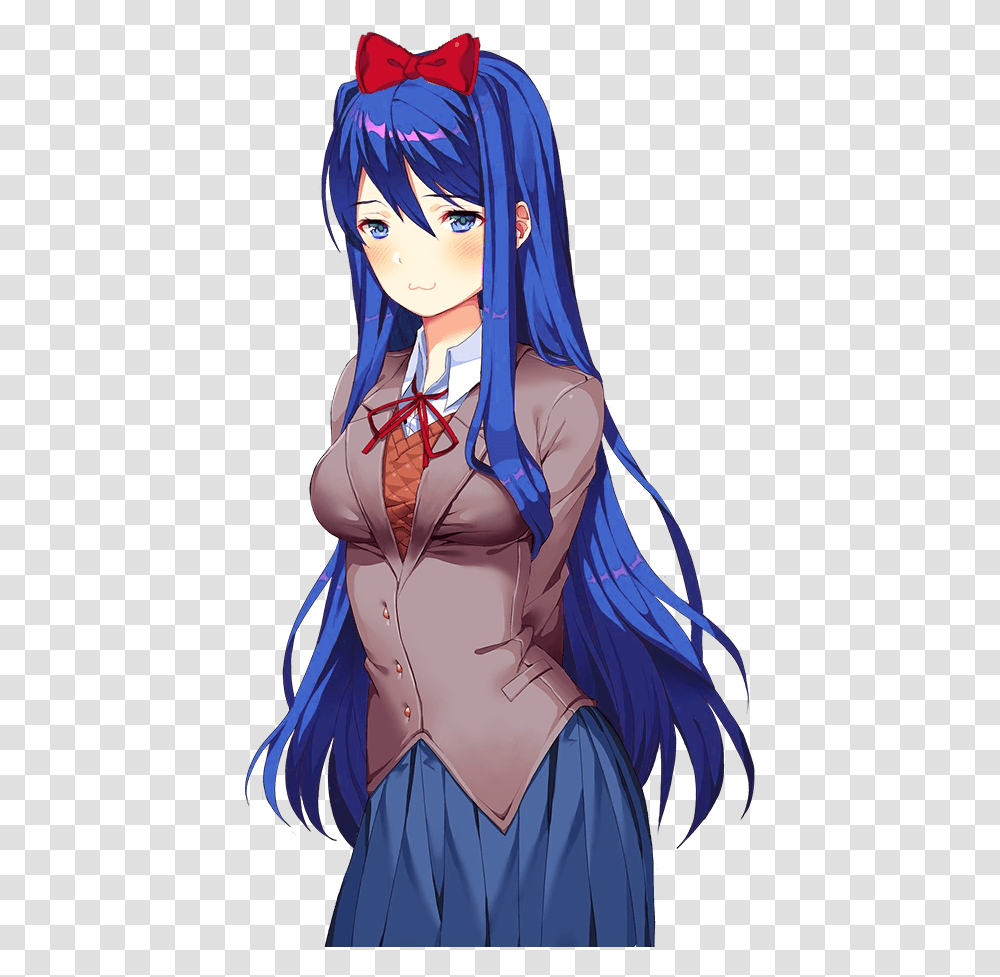 Best Uitsyaboikroggu Images Yuri Ddlc, Comics, Book, Manga, Person Transparent Png