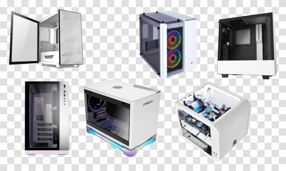 Best White Pc Cases Best White Pc Case, Electronics, Machine, Box, Electrical Device Transparent Png