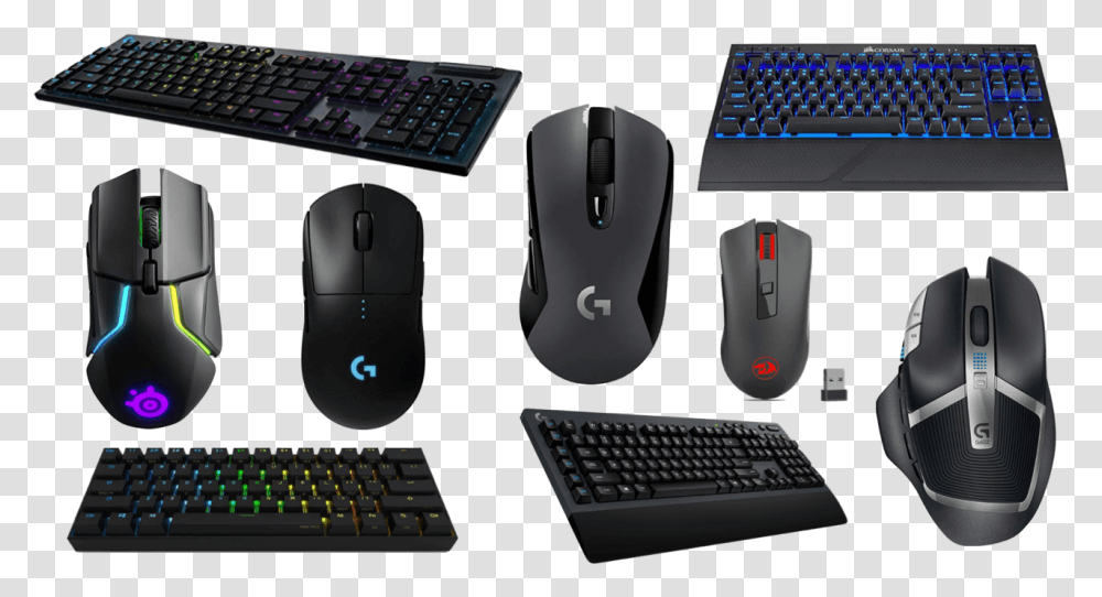 Best Wireless Mouse And Keyboard Combos For Gaming Computer Hardware, Electronics, Computer Keyboard, Pc, Desktop Transparent Png