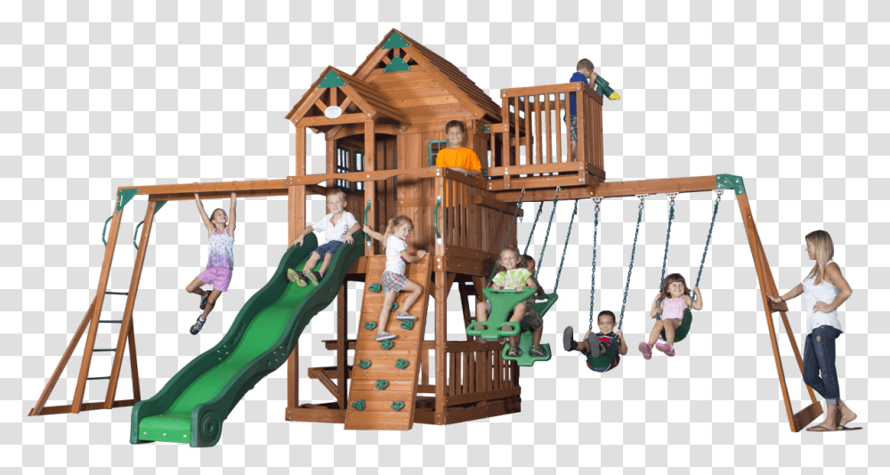 Best Wood Swing Set, Person, Human, Toy, Play Area Transparent Png