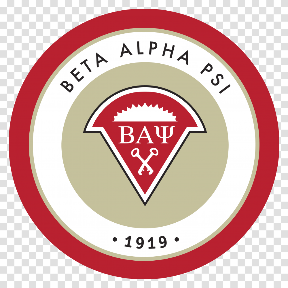 Beta Alpha Psi Fiu, Label, Logo Transparent Png