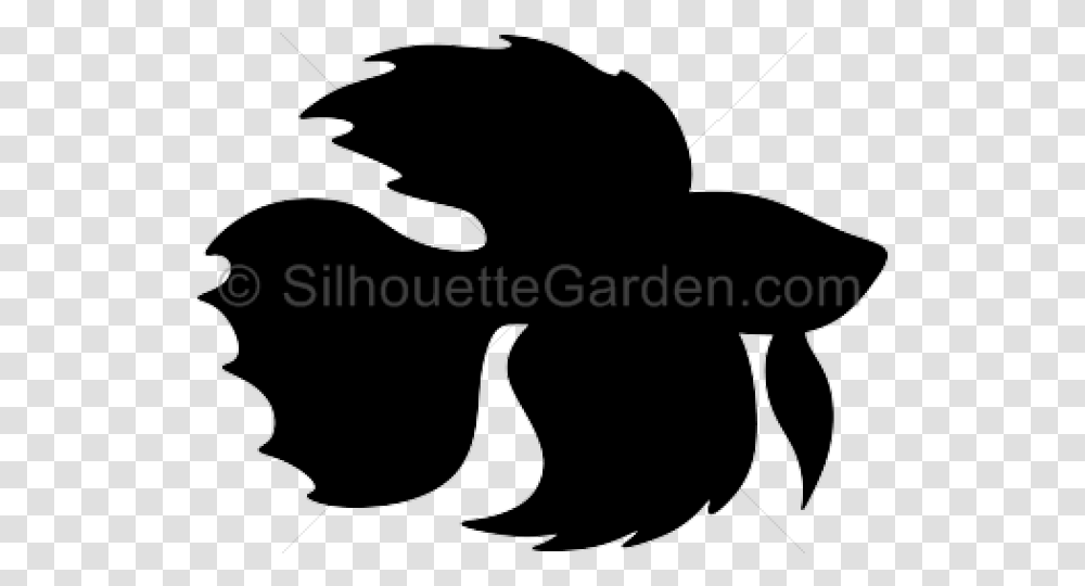 Beta Fish Clipart Silhouette Of A Betta Fish, Hat, Cushion Transparent Png