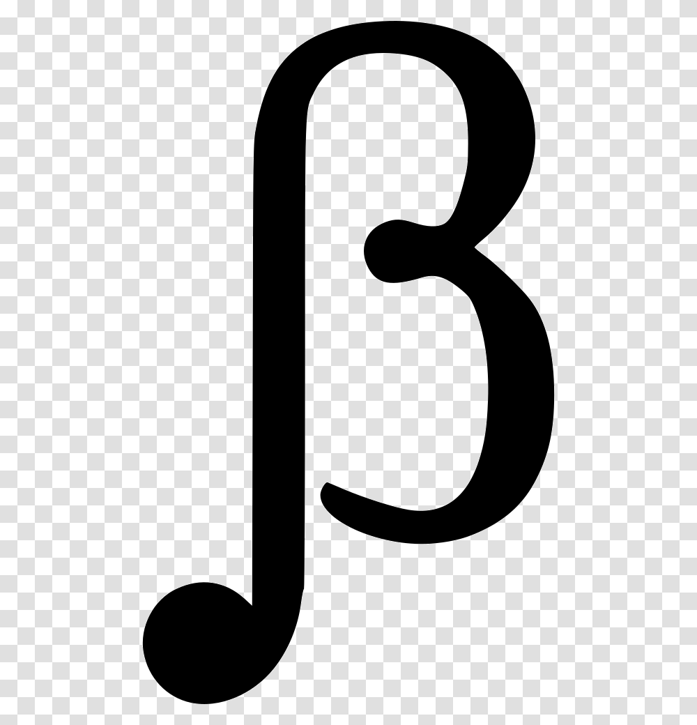 Beta Greek Alphabet Math Geometry Greek Beta Icon, Number, Ampersand Transparent Png