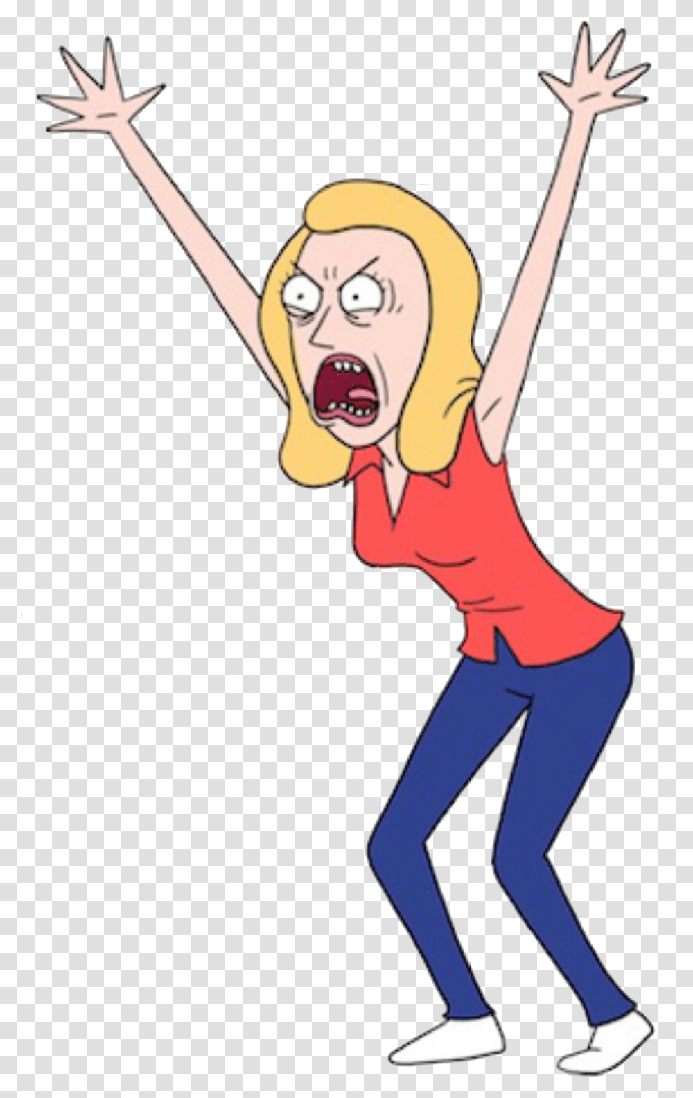 Beth Rick And Morty Characters, Dance Pose, Leisure Activities, Sport, Female Transparent Png