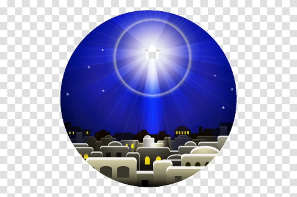 Bethlehem Star Over The House Bethlehem Christmas Clip Art, Balloon, Light, Flare, Person Transparent Png
