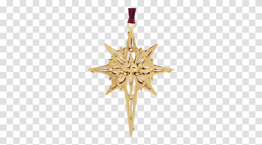 Bethlehem Star Star Of Bethlehem Ornament, Cross, Symbol, Star Symbol Transparent Png