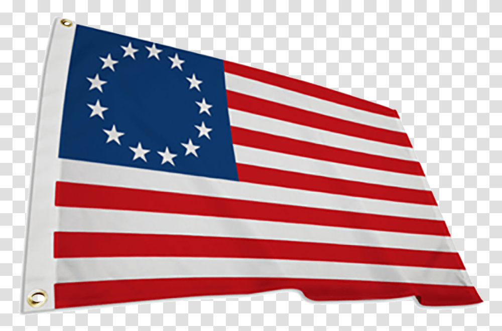 Betsy Ross 13 Stars Flag - Bestflagcom Flag Of The United States, Symbol, American Flag Transparent Png