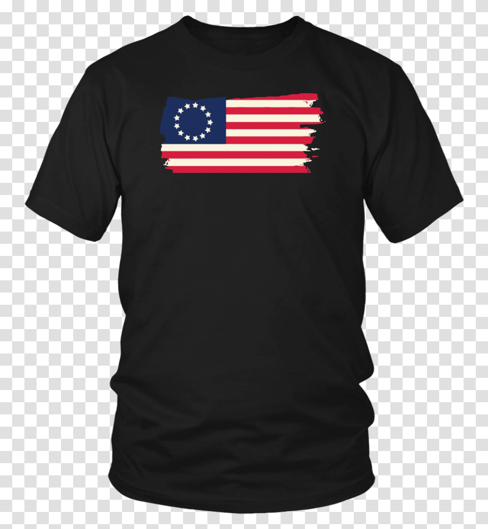 Betsy Ross American Revolutionary War Flag T Shirt She The North Shirt, Apparel, T-Shirt, Sleeve Transparent Png