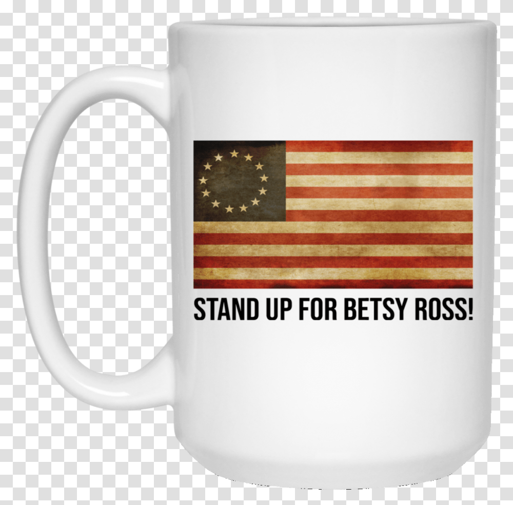 Betsy Ross Flag, Coffee Cup, Soil, Stein, Jug Transparent Png