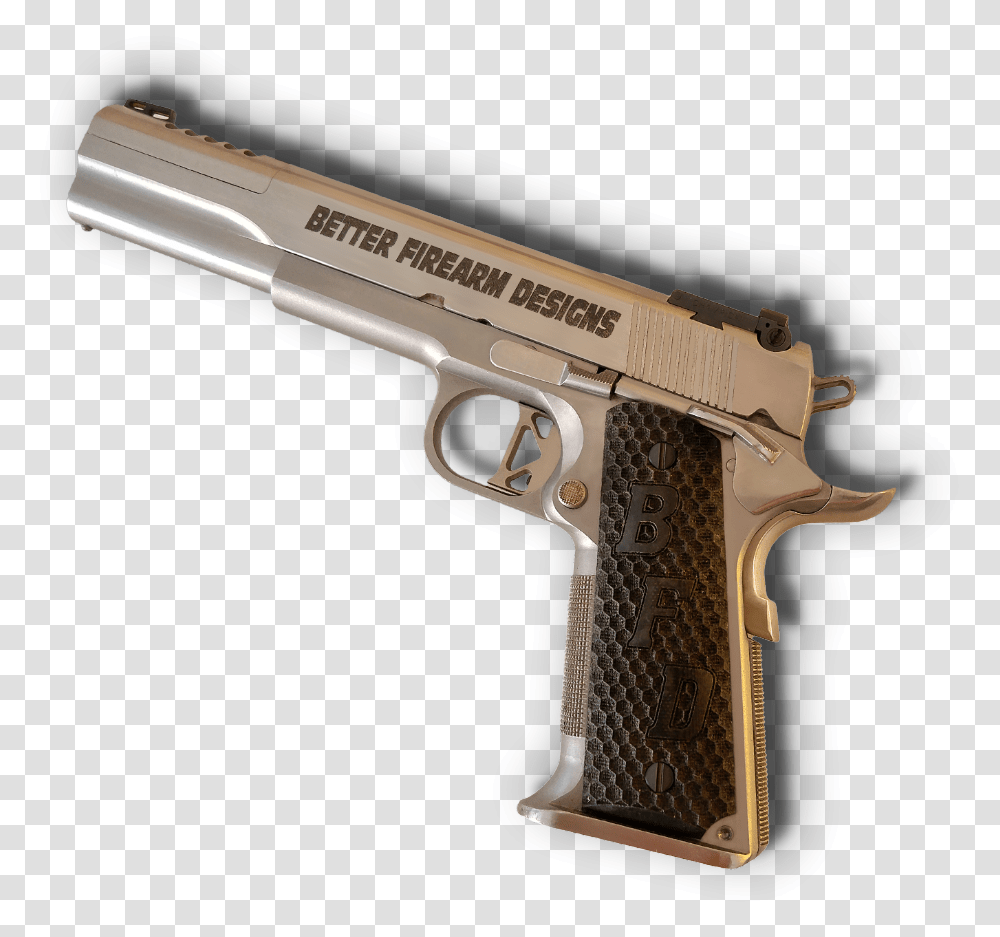 Better Firearms Design Bfd 475, Gun, Weapon, Weaponry, Handgun Transparent Png