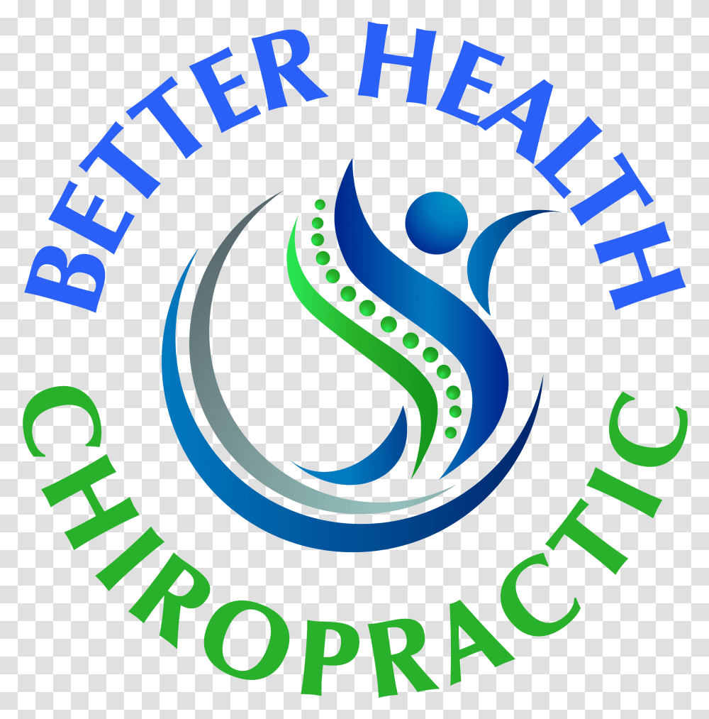 Better Health Chiropractic Chiropractor In Waterloo Ia Us Circle, Text, Label, Symbol, Poster Transparent Png