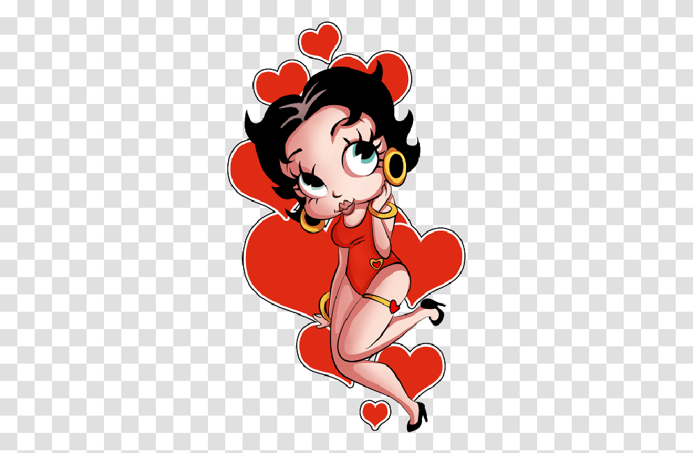 Betty Boop Cartoons, Super Mario, Cupid, Heart, Comics Transparent Png