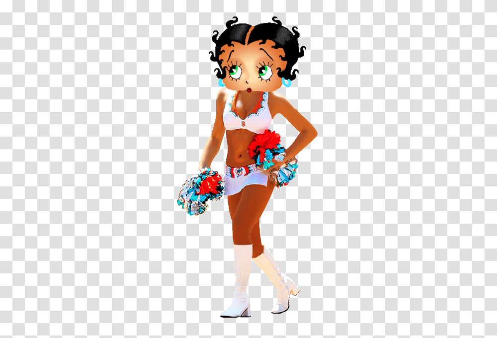 Betty Boop Dolphin Cheerleader Photo Bettyboopdolphincheerleader, Female, Person, Woman Transparent Png