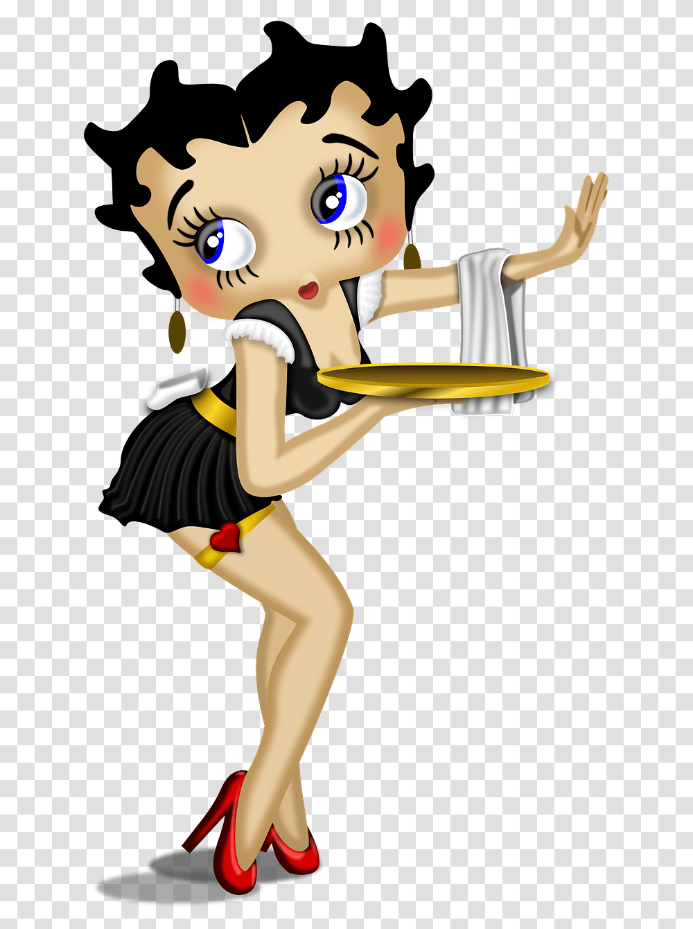 Betty Boop No Bar, Person, Human, Toy, Costume Transparent Png