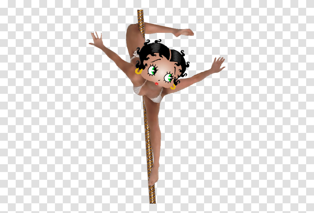 Betty Boop Pole Dance, Person, Human, Acrobatic, Leisure Activities Transparent Png
