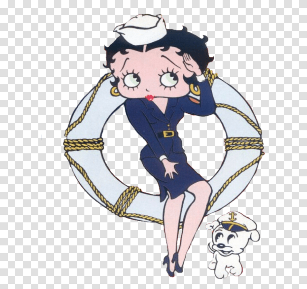 Betty Boop Vector Image Download Betty Boop Clips Animated, Person, Human, Life Buoy, Rattle Transparent Png