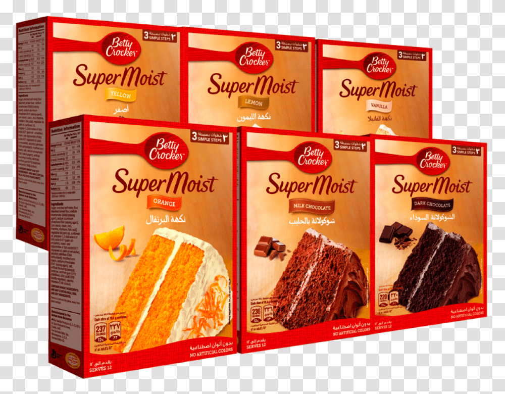 Betty Crocker Cake Mix Types Of Chocolate, Bread, Food, Toast, French Toast Transparent Png