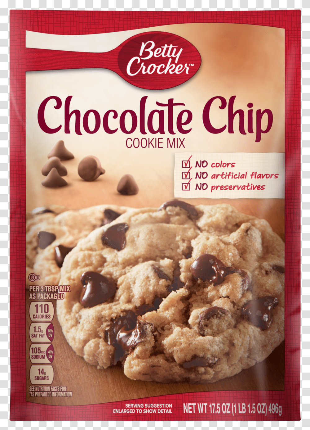 Betty Crocker Cookie Mix, Oatmeal, Breakfast, Food, Biscuit Transparent Png