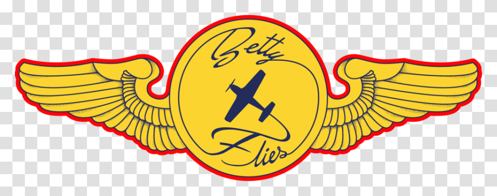 Betty Flies Logo Final Ka, Aircraft, Vehicle, Transportation Transparent Png