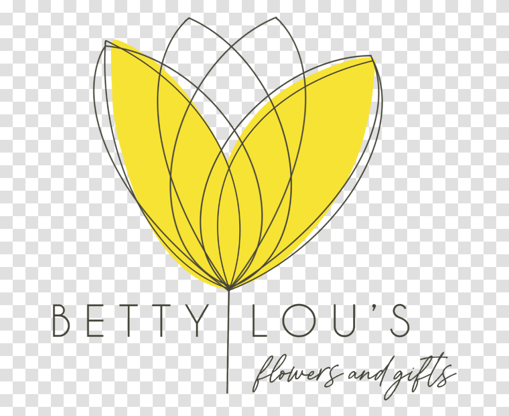 Betty Green And Yellow Flower Logo, Symbol, Trademark, Text, Number Transparent Png