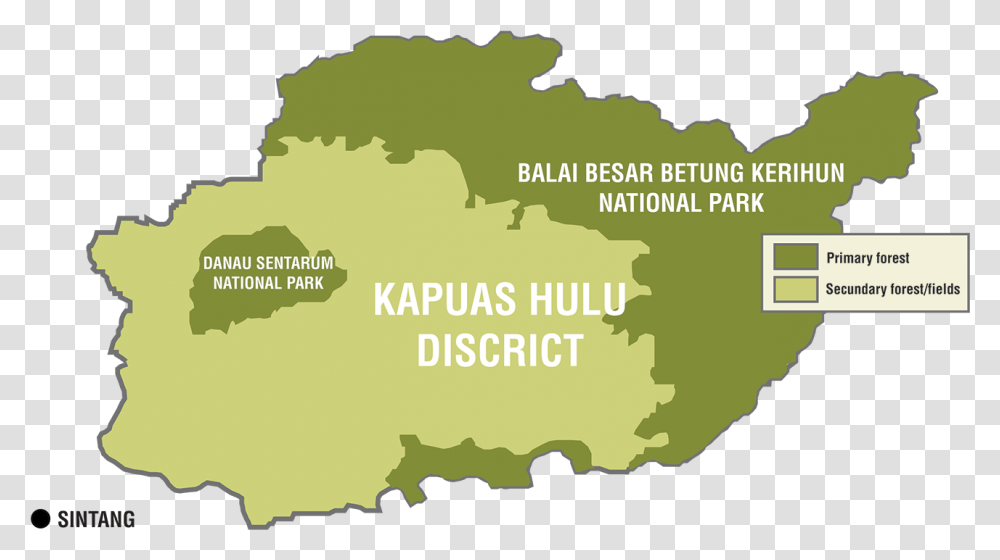 Betung Kerihun National Park Map, Diagram, Atlas, Plot, Vegetation Transparent Png