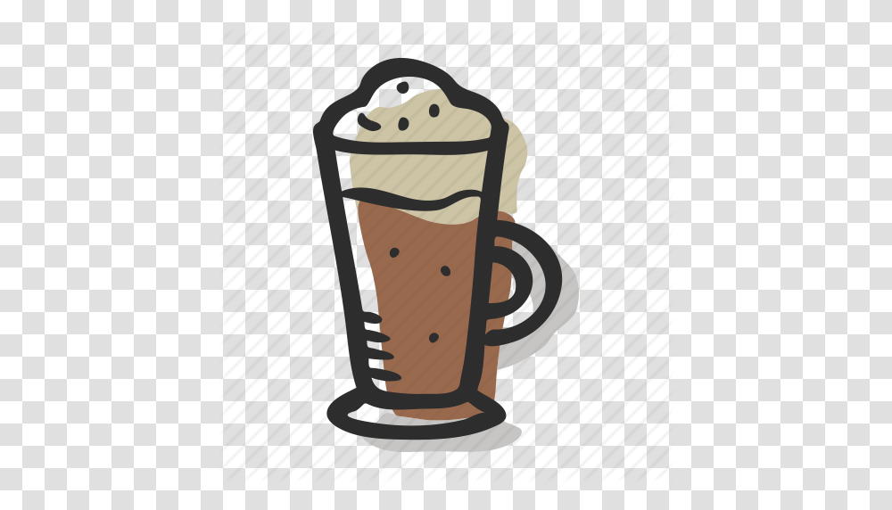 Beverage Cappuccino Coffee Coffee Cup Iced Cappuccino Icon, Stein, Jug, Cream, Dessert Transparent Png