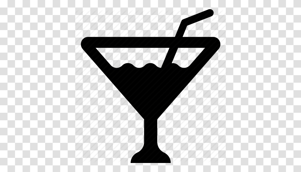 Beverage Cocktail Drink Margarita Martini Icon, Alcohol, Glass, Goblet, Silhouette Transparent Png