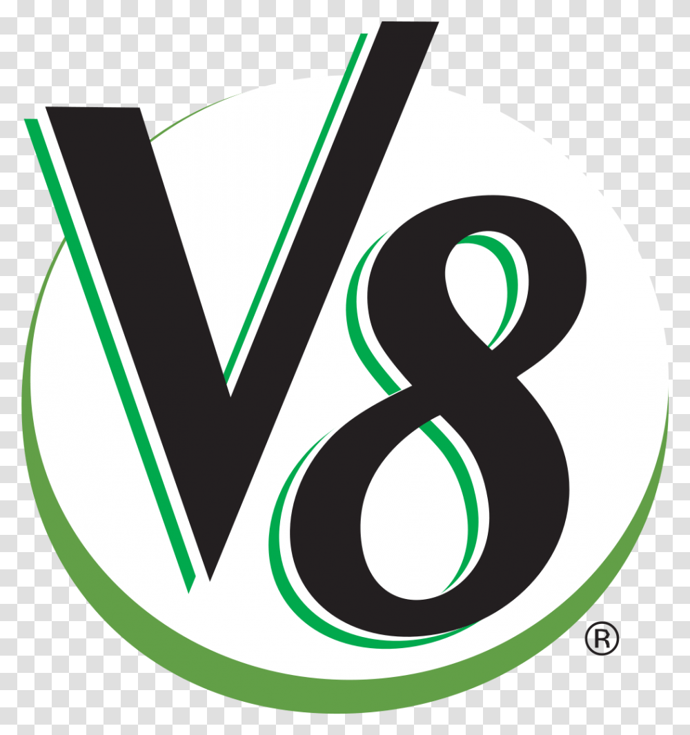 Beverage Wikipedia V8 Juice Logo, Alphabet, Text, Symbol, Number Transparent Png