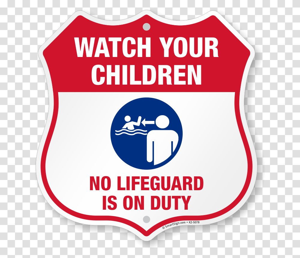 Beware Of Alligator Sign, Label, First Aid Transparent Png