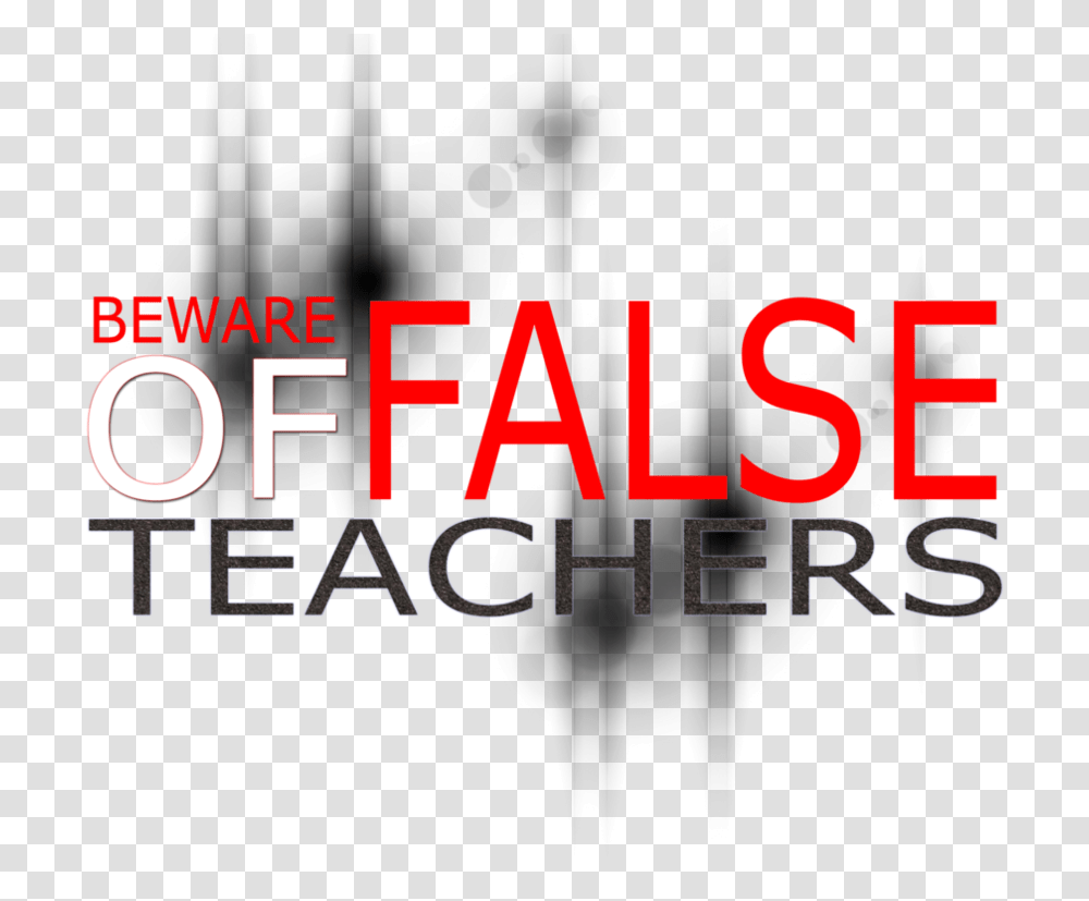Beware Of False Prophets Warning To False Teachers, Alphabet, Word, Label Transparent Png
