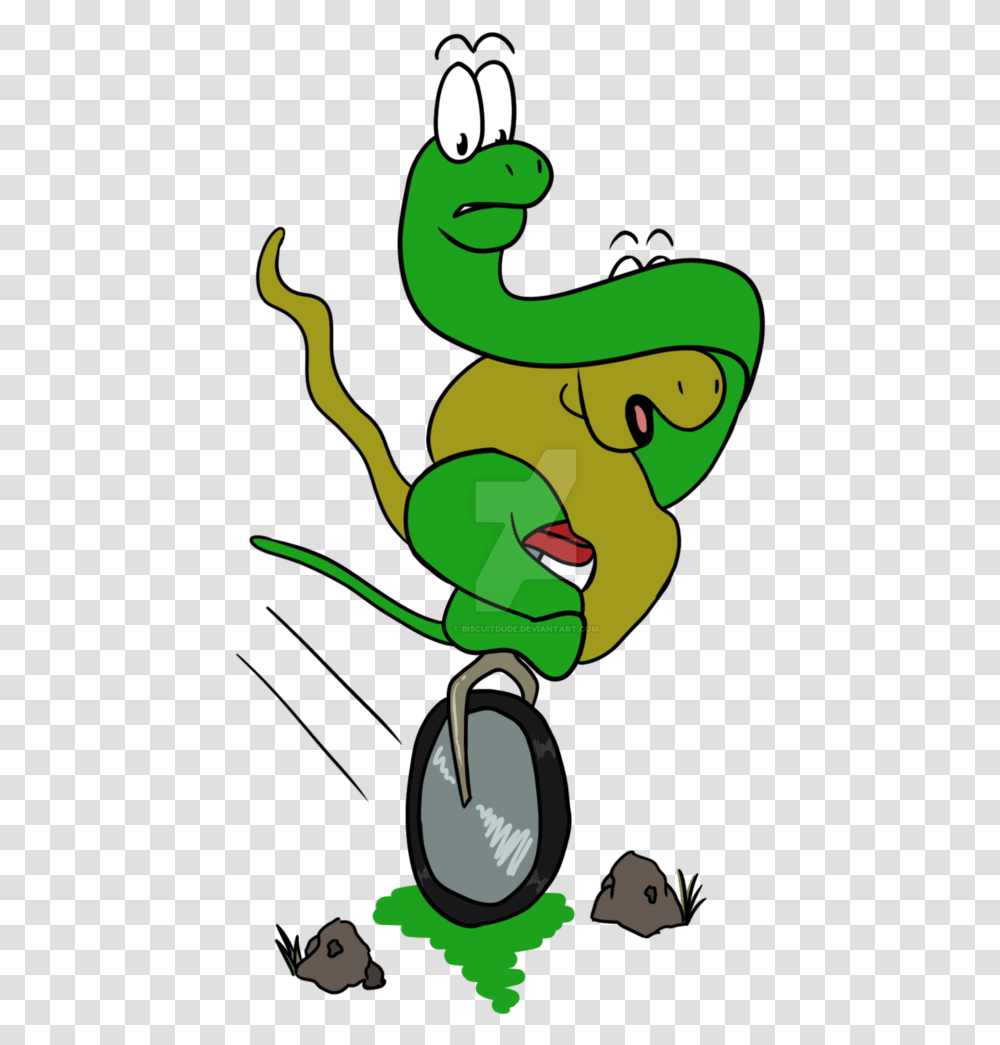 Beware Snakes On A Unicycle, Green, Face, Elf Transparent Png